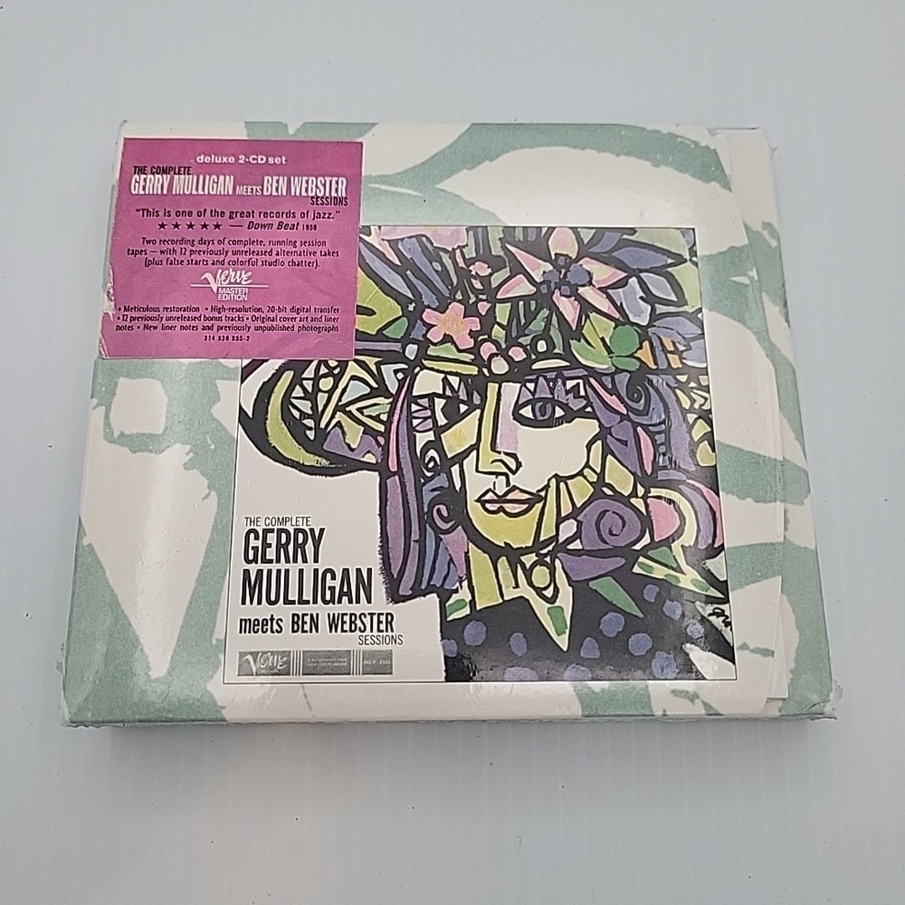 Gerry Mulligan Meets Ben Webster Sessions 2 CD Set Verve Master Edition New